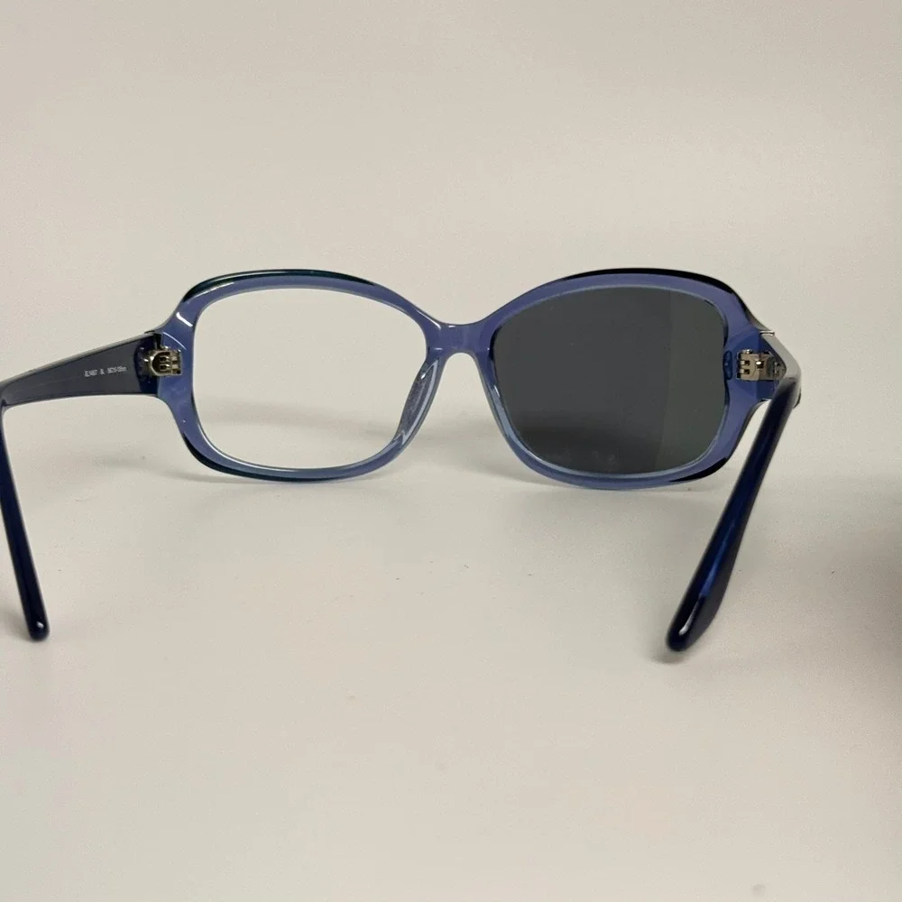 Elle EL14807 BL Blue Oval Eyeglass Frames 56-15-135mm Womens Glasses